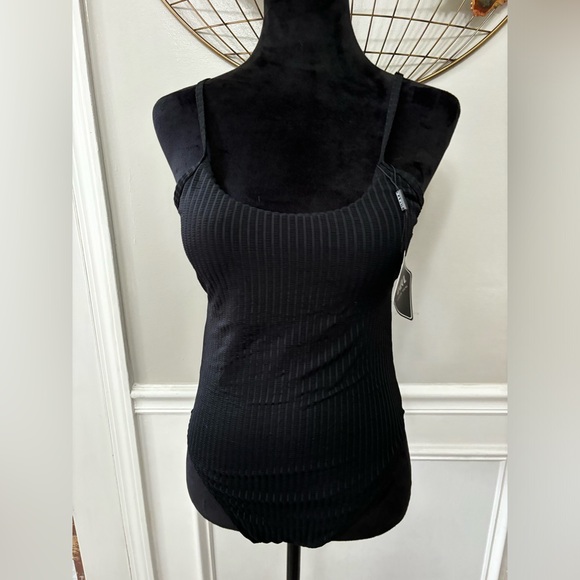 NWT | ZAFUL | Women's One Piece Open Back Ribbed Swimsuit - Picture 1 of 16
